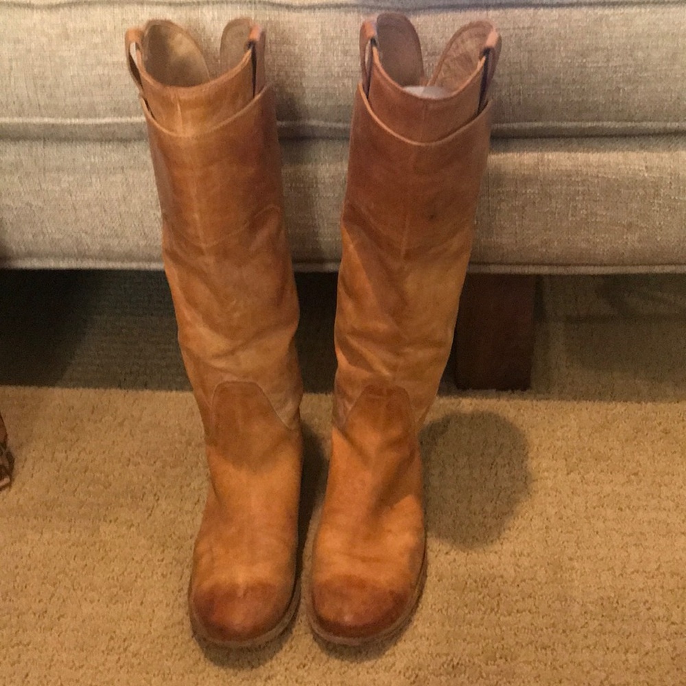Frye Light Tan Boots